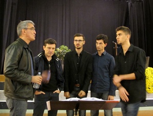 Le groupe s'était constitué en 2011 à Ansouis, où il a enregistré son premier CD en aout dernier (photo MN) Le groupe s'était constitué en 2011 à Ansouis, où il a enregistré son premier CD en aout dernier (photo MN)