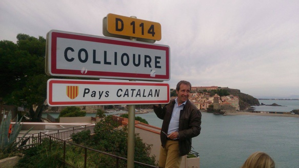 Le maire de Collioure, Jacques Manya, précise où se trouve sa commune, des fois que... (photo XDR) Le maire de Collioure, Jacques Manya, précise où se trouve sa commune, des fois que... (photo XDR)