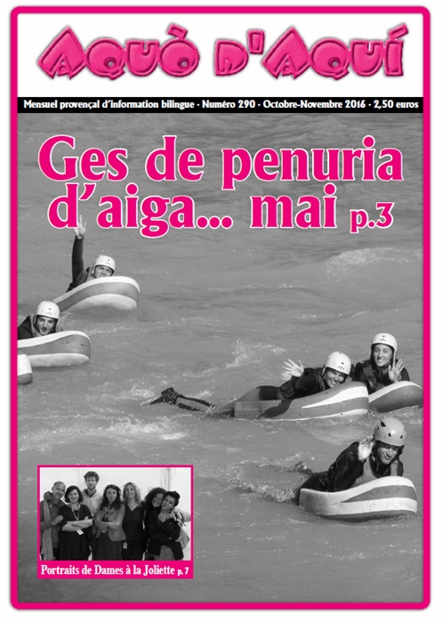 Aquò d’Aquí de novèmbre vos espèra ! Aquò d’Aquí de novèmbre vos espèra !