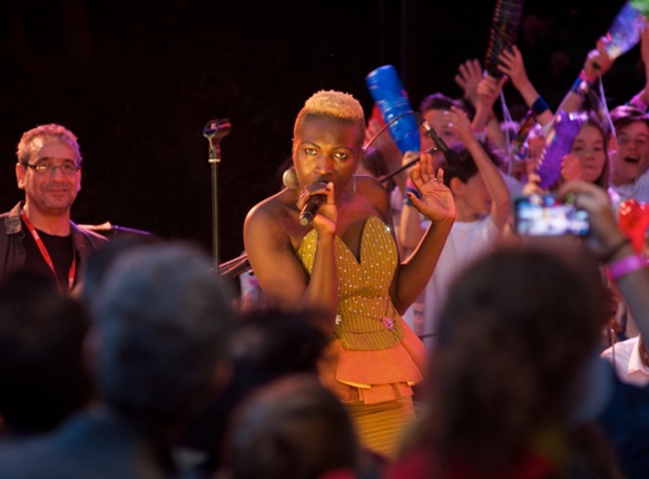 Sayon Bamba aux Joutes 2016 (photo Flag DR) Sayon Bamba aux Joutes 2016 (photo Flag DR)