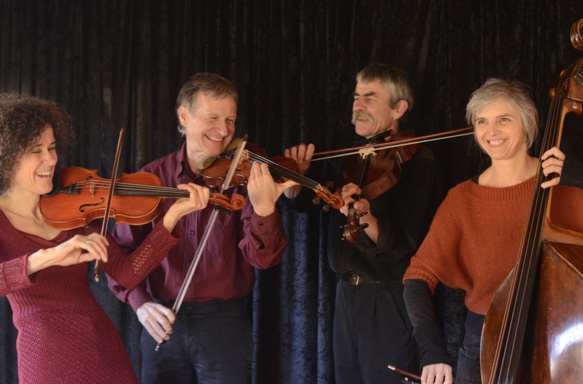 Le quatuor Drailles, Patrice Gabet est le second à g. (photo XDR) Le quatuor Drailles, Patrice Gabet est le second à g. (photo XDR)