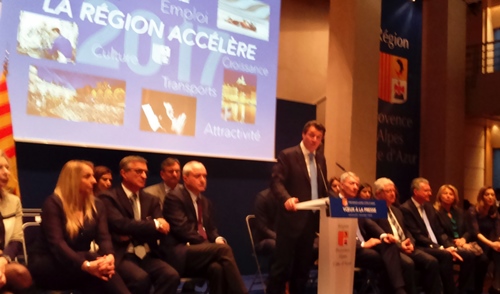 Le 5 janvier à l'Hôtel de Région Le 5 janvier à l'Hôtel de Région