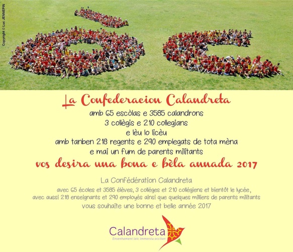 Lei vòts de bòna annada dei Calandretas Lei vòts de bòna annada dei Calandretas