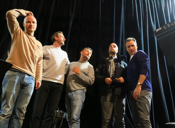 Vendredi soir 24 février à la Cité de la Musique...Deux semaines de préparation, un nouveau cycle dans la vie artistique et engagée du Còr de la Plana (photo MN) Vendredi soir 24 février à la Cité de la Musique...Deux semaines de préparation, un nouveau cycle dans la vie artistique et engagée du Còr de la Plana (photo MN)