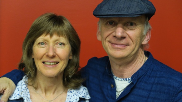 Juliette et Jean-Pierre ont "à coeur de promouvoir la culture occitane" (photo MN) Juliette et Jean-Pierre ont "à coeur de promouvoir la culture occitane" (photo MN)