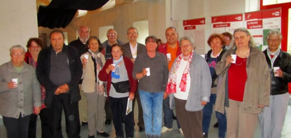 Un peu de convivialité sur un peu de convivialité, sur un peu...font un stage plutôt agréable (photo MR DR)