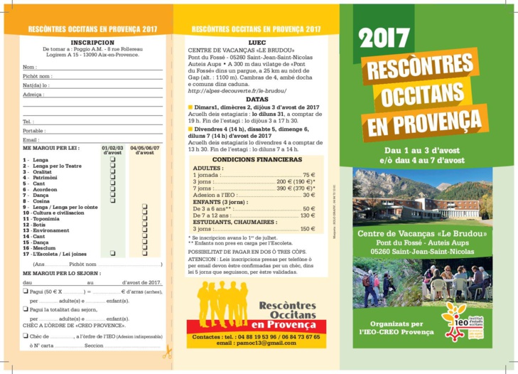 Les Rescòntres Occitans dans le Champsaur Les Rescòntres Occitans dans le Champsaur