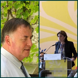 Loic Fauchon, pdt de la SEM e Martine Vassal, pdta dau CD13, implicats dins lo mercat contestat dau servici d'aigas dau relarg marselhès (photo MN) Loic Fauchon, pdt de la SEM e Martine Vassal, pdta dau CD13, implicats dins lo mercat contestat dau servici d'aigas dau relarg marselhès (photo MN)