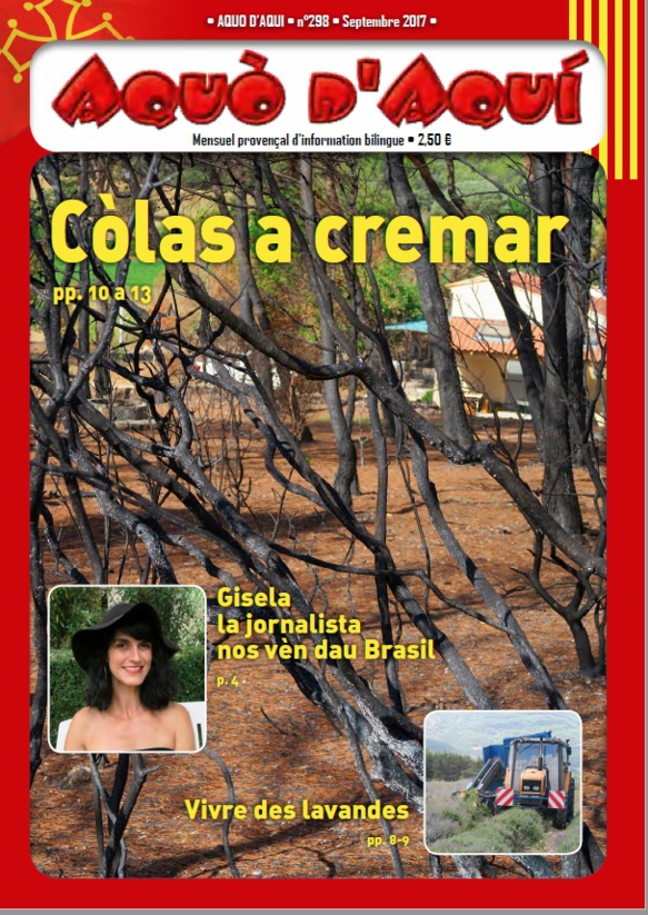 Aquò d’Aquí de septembre marche sur les cendres Aquò d’Aquí de septembre marche sur les cendres