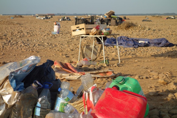 Après le passage de milliers d'amateurs de musique techno (photo CEN PACA DR) Après le passage de milliers d'amateurs de musique techno (photo CEN PACA DR)