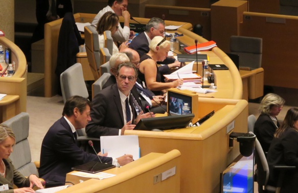 Le 15 décembre, Renaud Muselier a proposé au vote des conseillers régionaux le dépôt du nom "Région Sud" pour la Provence (photo MN) Le 15 décembre, Renaud Muselier a proposé au vote des conseillers régionaux le dépôt du nom "Région Sud" pour la Provence (photo MN)