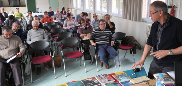 Le 31 janvier dernier à l'Espe de Digne, journée de sensibilisation à la langue d'oc (Photo MN)