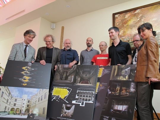 Les architectes nantais de Tetrarc présentent un projet de musée de musée…(photo MN)