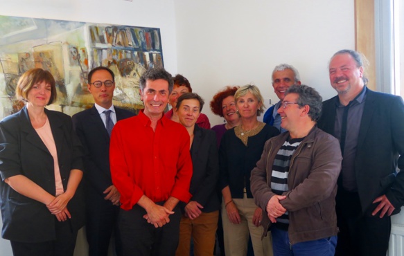 La Commission départementale du Schéma Langue Régionale : élus, techniciens et associatifs sur le même bateau (photo MN) La Commission départementale du Schéma Langue Régionale : élus, techniciens et associatifs sur le même bateau (photo MN)