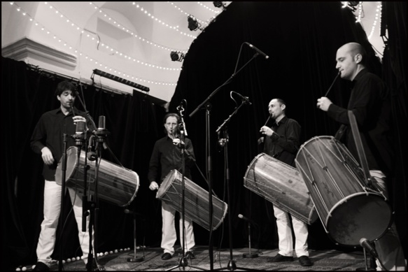 Le Belouga Quartet : Benjamin Melia, Sebastien Bourrély, Valentin Conte, Florian Mesureux (photo XDR)