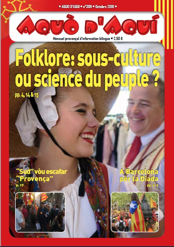 Aquò d'Aquí danse costumé et manifeste pour la République ! Aquò d'Aquí danse costumé et manifeste pour la République !