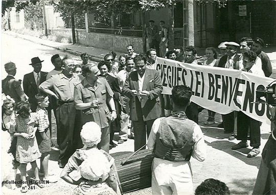"Jòrgi Reboul me poussait à écrire, je n'osais pas" (photo coll. particulière) "Jòrgi Reboul me poussait à écrire, je n'osais pas" (photo coll. particulière)