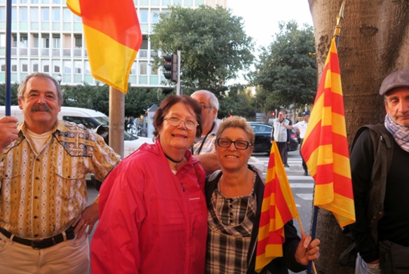 Septembre 2018, manifestants de Bédarrides à Marseille : 'Ni Sud ni Paca', pour eux, mais Provence (photo MN)