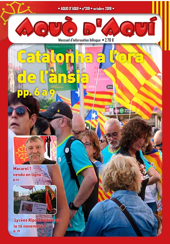 Aquò d'Aquí d'octobre arrive Aquò d'Aquí d'octobre arrive