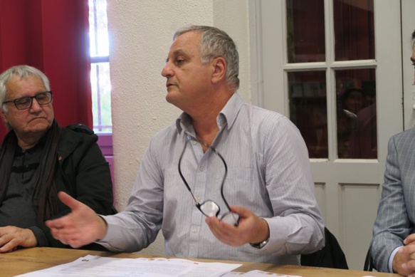 François Alfonsi : "une vingtaine de députés ont déjà signé l'appel, il faut parler aux maires et avec eux commencer à renverser le rapport de forces" (photo MN)