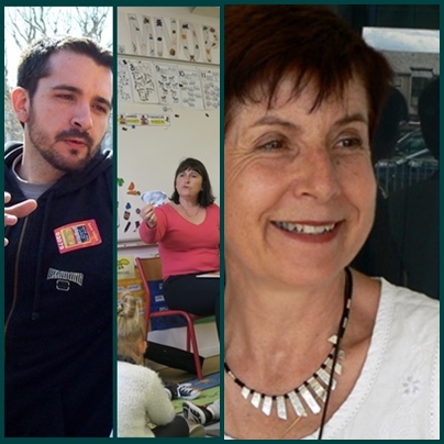 De g à d : Yann Lespoux (pdt), Marie-Françoise Lamotte (vice pdte), Marie Jeanne Verny (sec.) De g à d : Yann Lespoux (pdt), Marie-Françoise Lamotte (vice pdte), Marie Jeanne Verny (sec.)