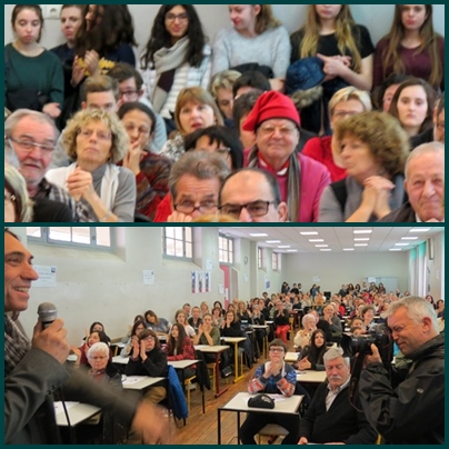 La Dictada à Nice en 2017 : 250 personnes de tous âges y avaient participé, la télé publique en avait fait un évènement (photo MN) La Dictada à Nice en 2017 : 250 personnes de tous âges y avaient participé, la télé publique en avait fait un évènement (photo MN)