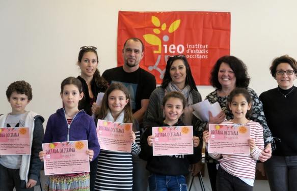 La Dictada à Septèmes, près de Marseille, en 2018, avec les enfants d'une école publique d'Aubagne (photo MN)