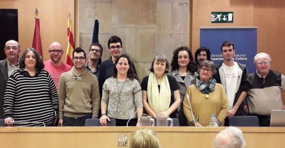 Chaque hiver à Barcelona, et soutenu par la Generalitat, le Centre Fraternel Occitano-Catalan organise sa Dictada, 70 personnes y ont participé (photo CAOC DR)