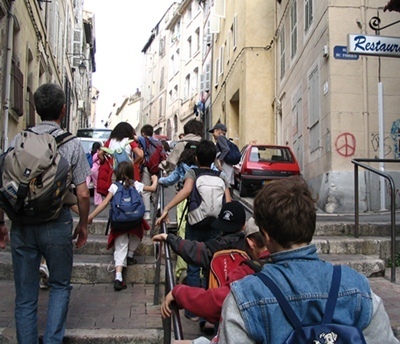 Les professeurs de langue d'oc souvent à l'affût de possibilités pour leurs animations (photo MN) Les professeurs de langue d'oc souvent à l'affût de possibilités pour leurs animations (photo MN)