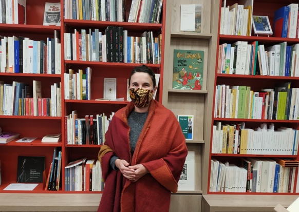 Magali Urroz vous attend à Limoges, et il y a de quoi lire, et de quoi parler à la Librairie de l'IEO Lemosin (photo XDR)
