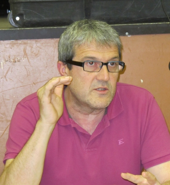 Frédéric Saujat, chercheur à l'IUFM d'Aix-en-Provence (photo MN)