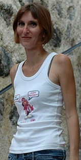 Fanny Peretti : "si les enfants accrochent au niçois, c'est que c'est bon pour eux!" (photo Joëlle Thierry DR) Fanny Peretti : "si les enfants accrochent au niçois, c'est que c'est bon pour eux!" (photo Joëlle Thierry DR)