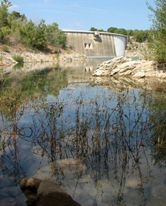 Sans eau pas d'énergie non plus en Provence (photo MN)