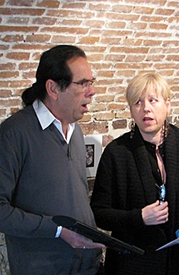 Miquèu Tournan et Patricia Jouve chantent déjà ensemble dans le groupe vocal Trelutz (photo MN) Miquèu Tournan et Patricia Jouve chantent déjà ensemble dans le groupe vocal Trelutz (photo MN)