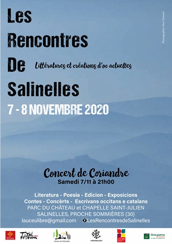 Des lots à gagner aux rencontres littéraires d'Oc de Salinelles Des lots à gagner aux rencontres littéraires d'Oc de Salinelles