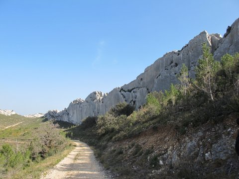 A peu de distance de Mouriès, une "caisse" dans laquelle nos ancêtres devaient se protéger du mistral (photo XDR)