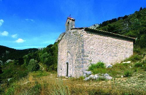 La chapelle de Séranon, dans le nouveau parc (photo XDR)