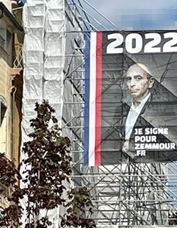 Lo candidat d'extrema drecha èra present clandestinament sus lo main street d'Ais de Provença (photo XDR)