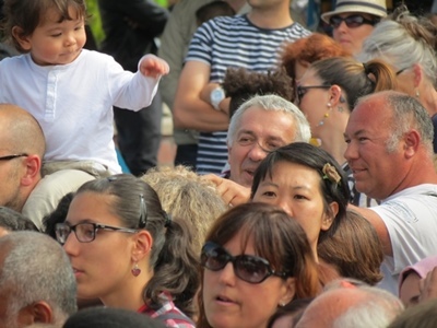 Foule et ambiance étaient au rendez-vous (photo MN)