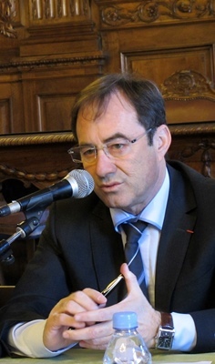 Le maire Hervé Schiavetti entend jouer "durable", et la ville se prépare à accueillir entreprises et services voués au patrimoine (photo MN)