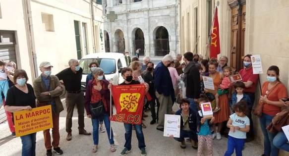 Et à Nîmes (phot XDR) Et à Nîmes (phot XDR)
