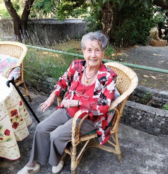 Luciana Pòrte-Marrou il y a quelques jours (photo IEO 84)