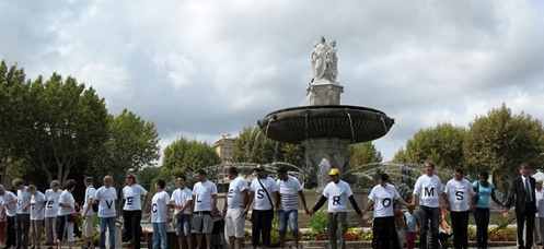 A Aix, dimanche 8 septembre 2013 (photo MN)