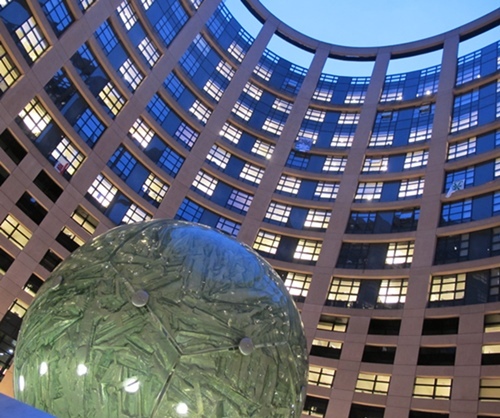 Le parlement européen à Strasborg (photo MN)