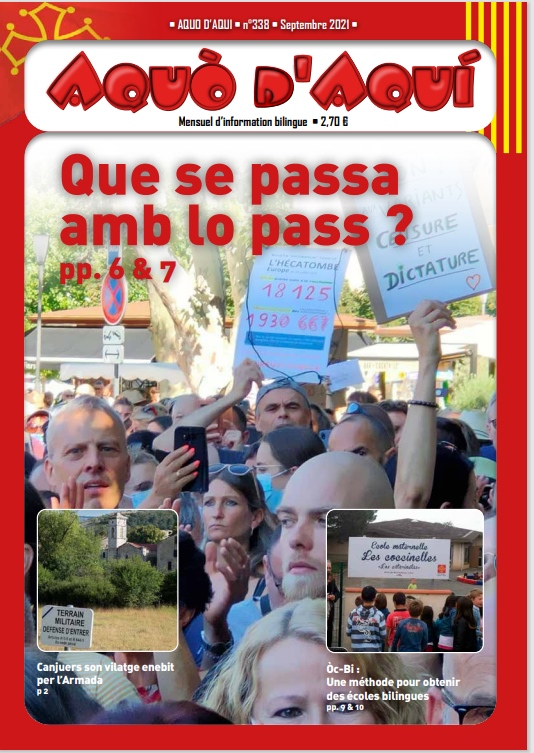 L'Aquò d'Aquí de septembre L'Aquò d'Aquí de septembre