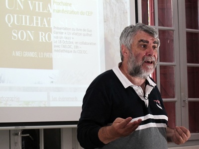 Le Cep d'Oc organisera des sessions de formation pour les vidéastes qui collecteront les témoignages a précisé Jean-Pierre Belmon, son président (photo MN) Le Cep d'Oc organisera des sessions de formation pour les vidéastes qui collecteront les témoignages a précisé Jean-Pierre Belmon, son président (photo MN)