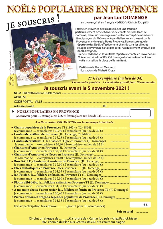 D'authentiques Noëls populaires provençaux