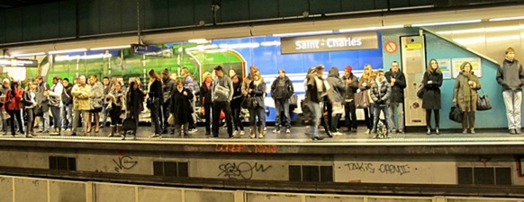 Marseille St-Charles : gare de trains, métro, bientôt gare souterraine et 2,5 mds€ pour un pôle intermétropolitain (photo MN)