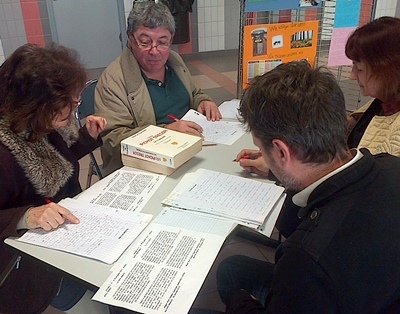 Le moment entre tous délicat, celui de la correction, ici à Orange (photo XDR) Le moment entre tous délicat, celui de la correction, ici à Orange (photo XDR)