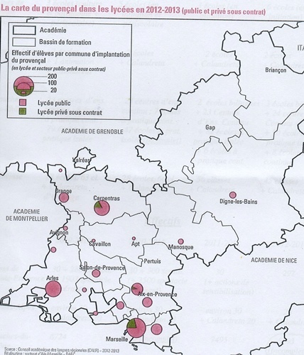 L’enseignement de l’occitan décroît dans l’Académie d’Aix-Marseille